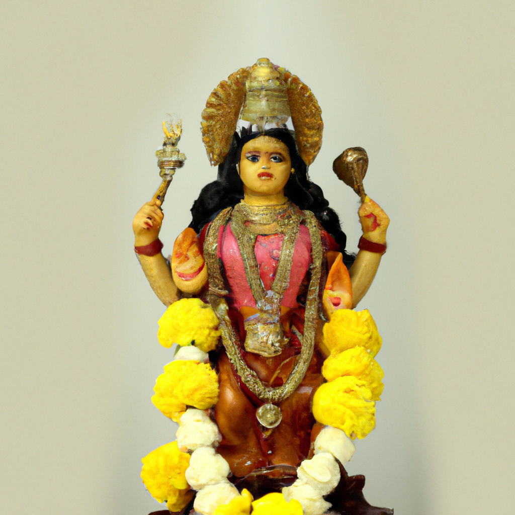 Image of Goddess Gayatri